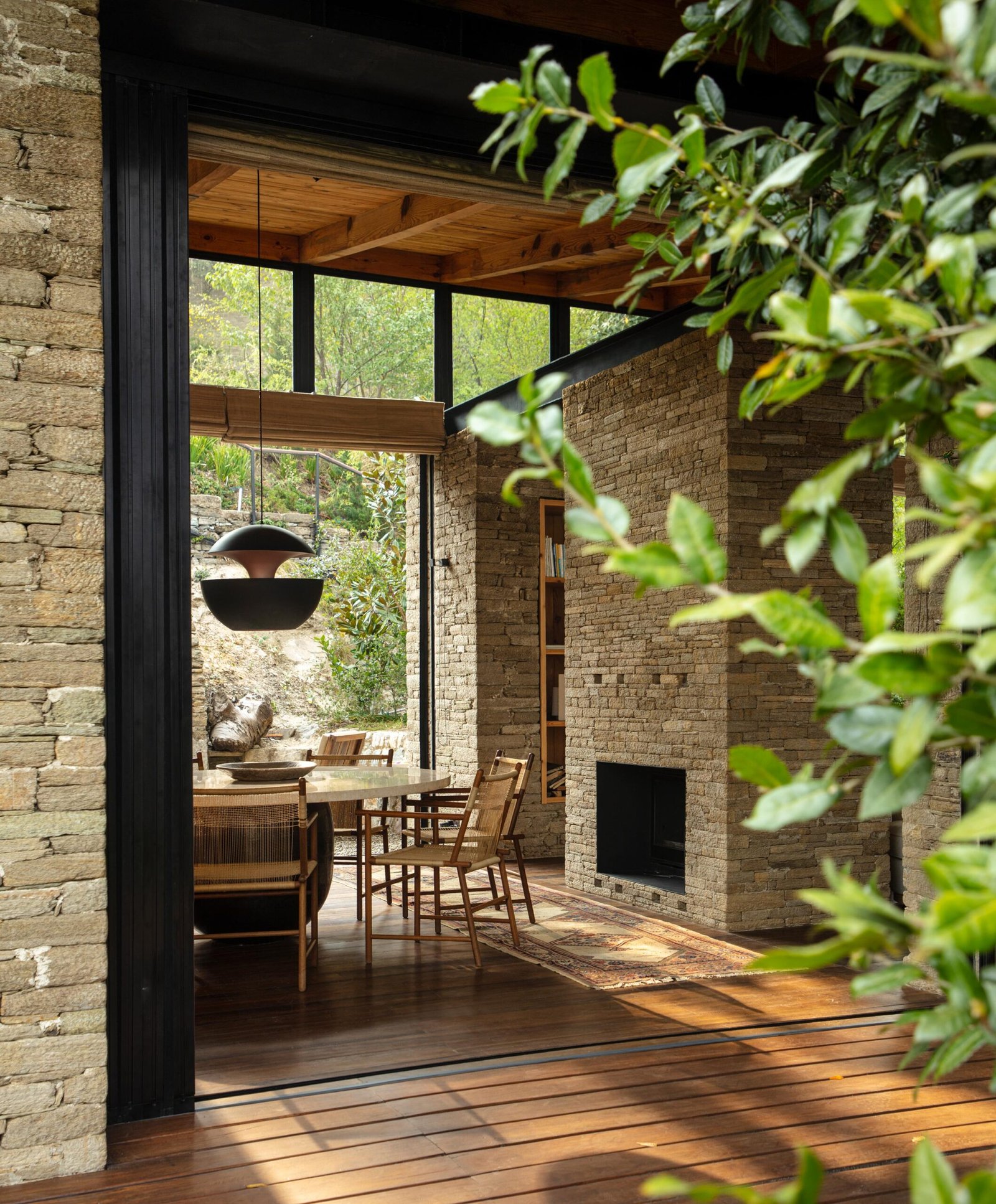 mountain home dining room