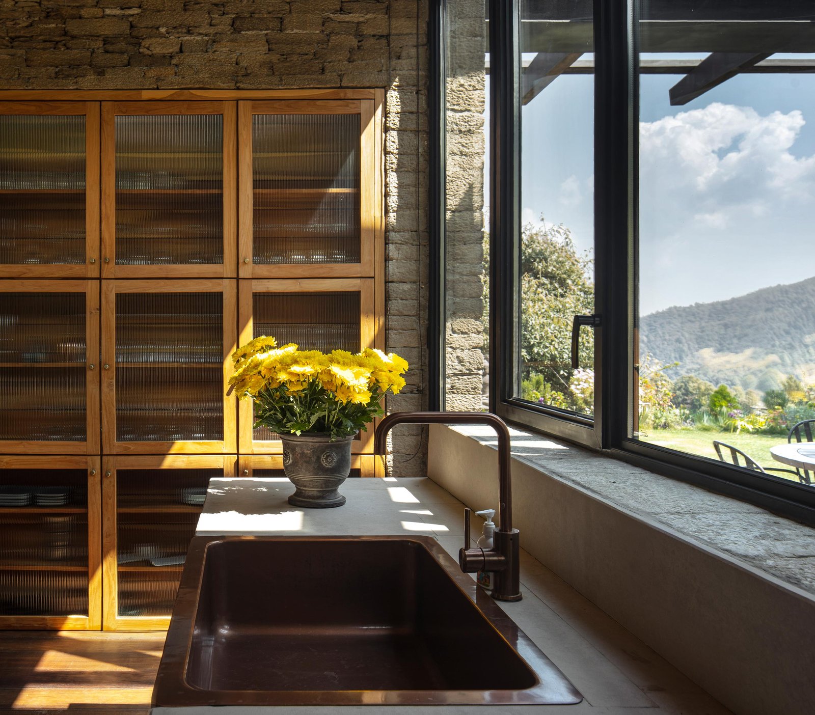 kitchen of mountain home