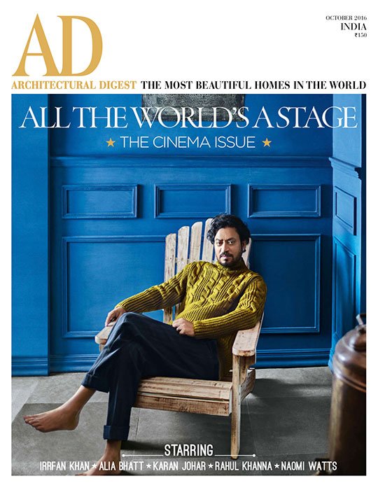 Architectural Digest India with Riparian House - Magazine Cover