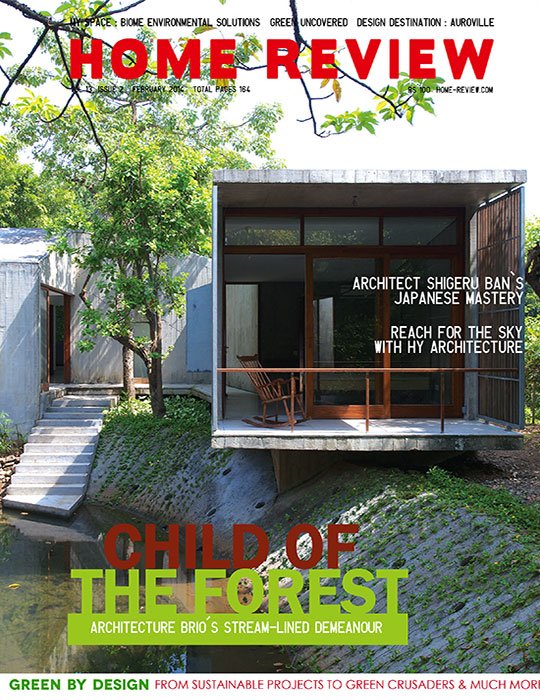 Home Review House on a Stream Magazine Cover
